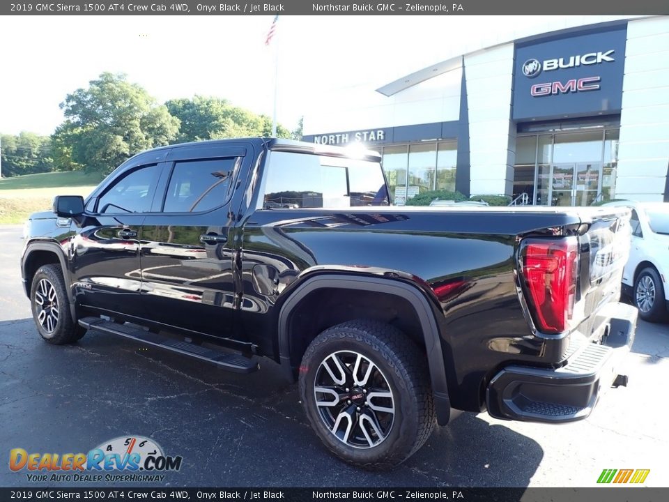 2019 GMC Sierra 1500 AT4 Crew Cab 4WD Onyx Black / Jet Black Photo #11