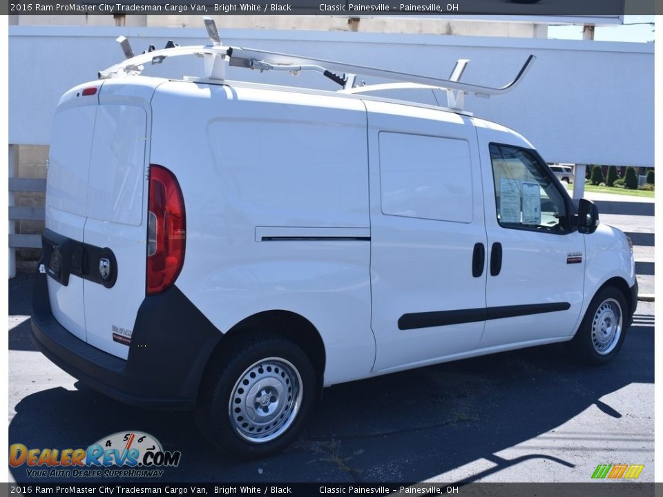 2016 Ram ProMaster City Tradesman Cargo Van Bright White / Black Photo #2