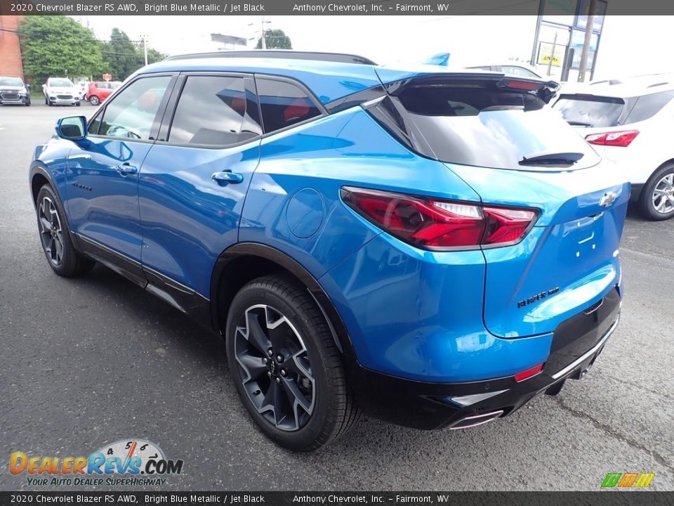 2020 Chevrolet Blazer RS AWD Bright Blue Metallic / Jet Black Photo #6