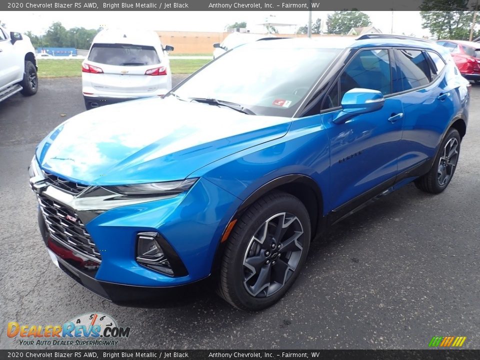 2020 Chevrolet Blazer RS AWD Bright Blue Metallic / Jet Black Photo #8