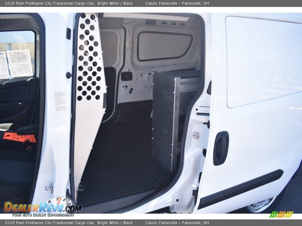 2016 Ram ProMaster City Tradesman Cargo Van Bright White / Black Photo #7