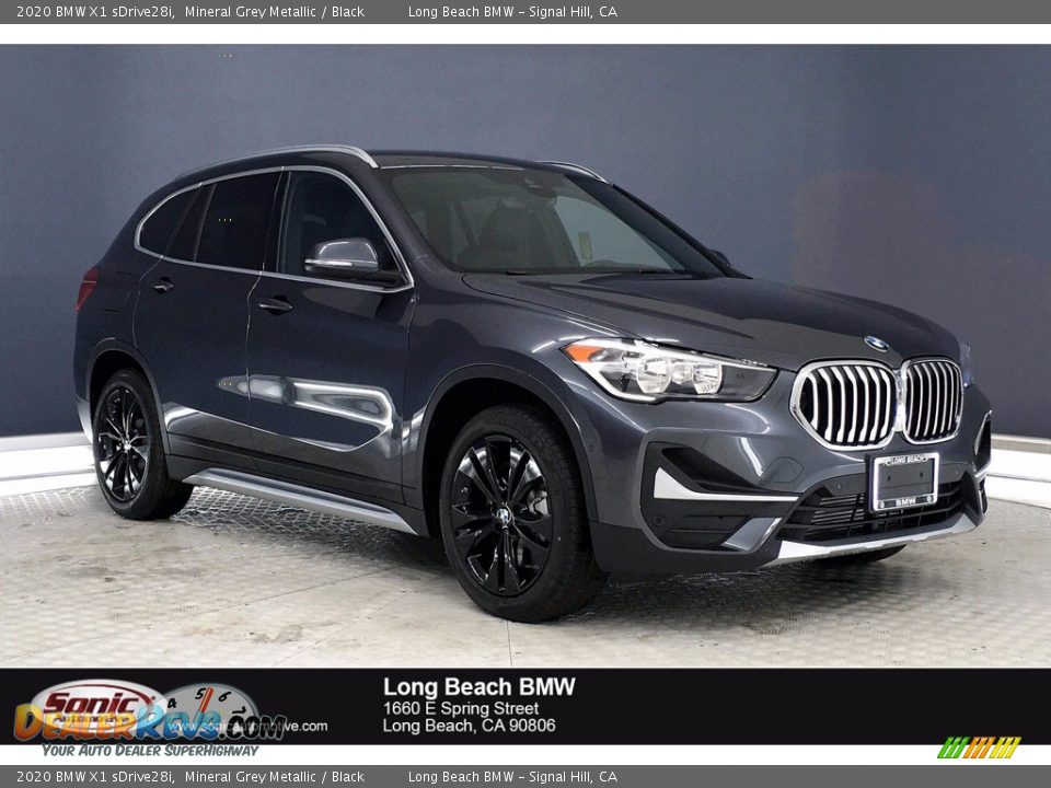 2020 BMW X1 sDrive28i Mineral Grey Metallic / Black Photo #1