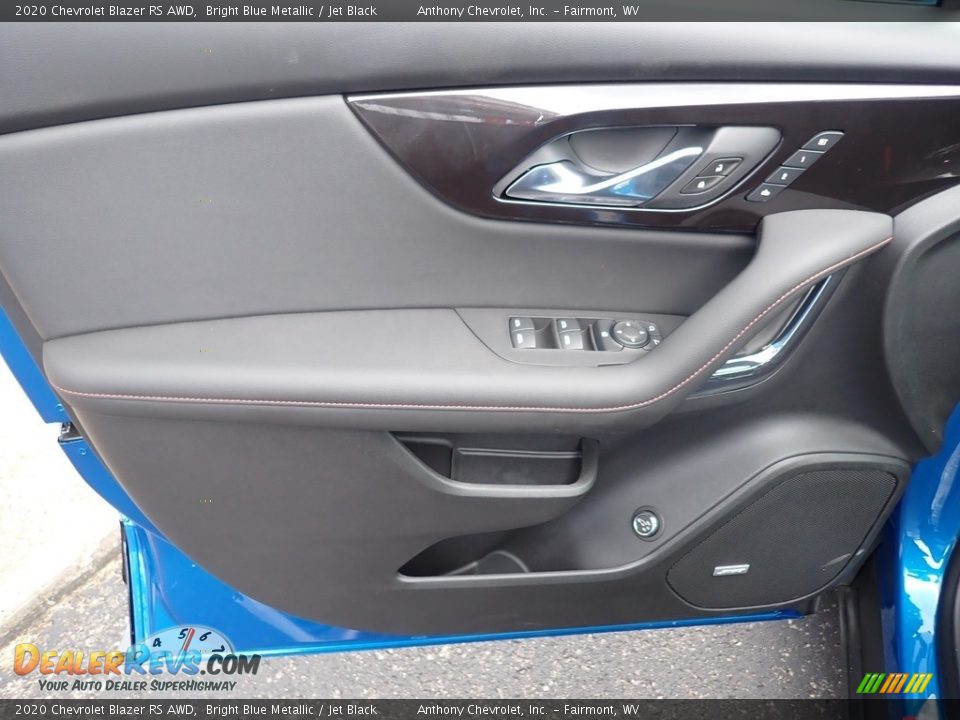 2020 Chevrolet Blazer RS AWD Bright Blue Metallic / Jet Black Photo #14