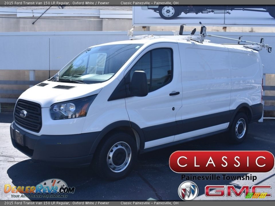 2015 Ford Transit Van 150 LR Regular Oxford White / Pewter Photo #1