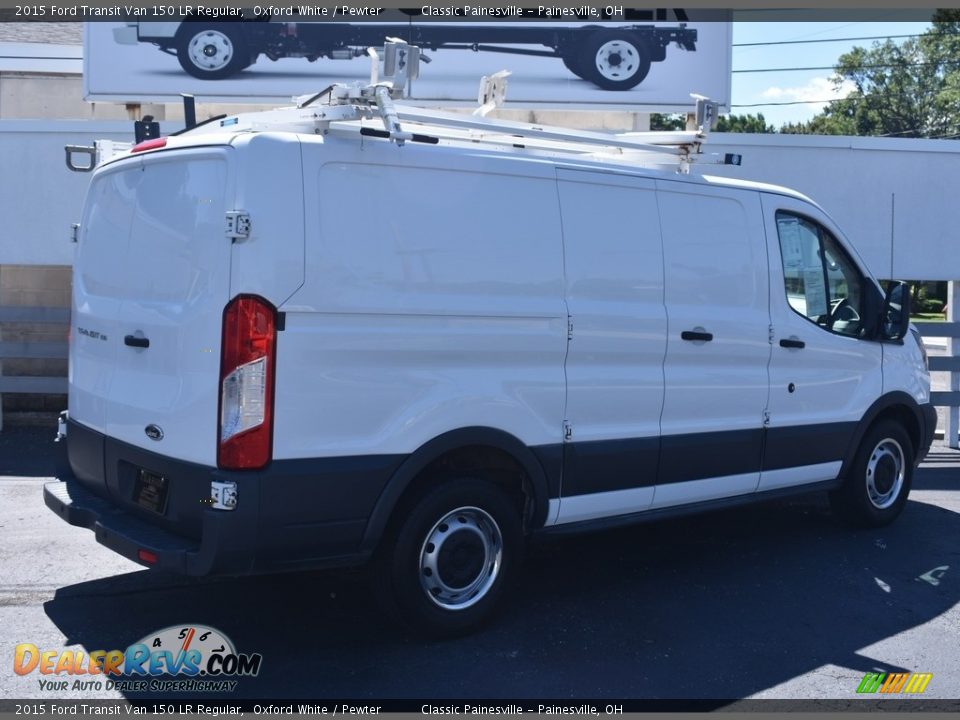 2015 Ford Transit Van 150 LR Regular Oxford White / Pewter Photo #2
