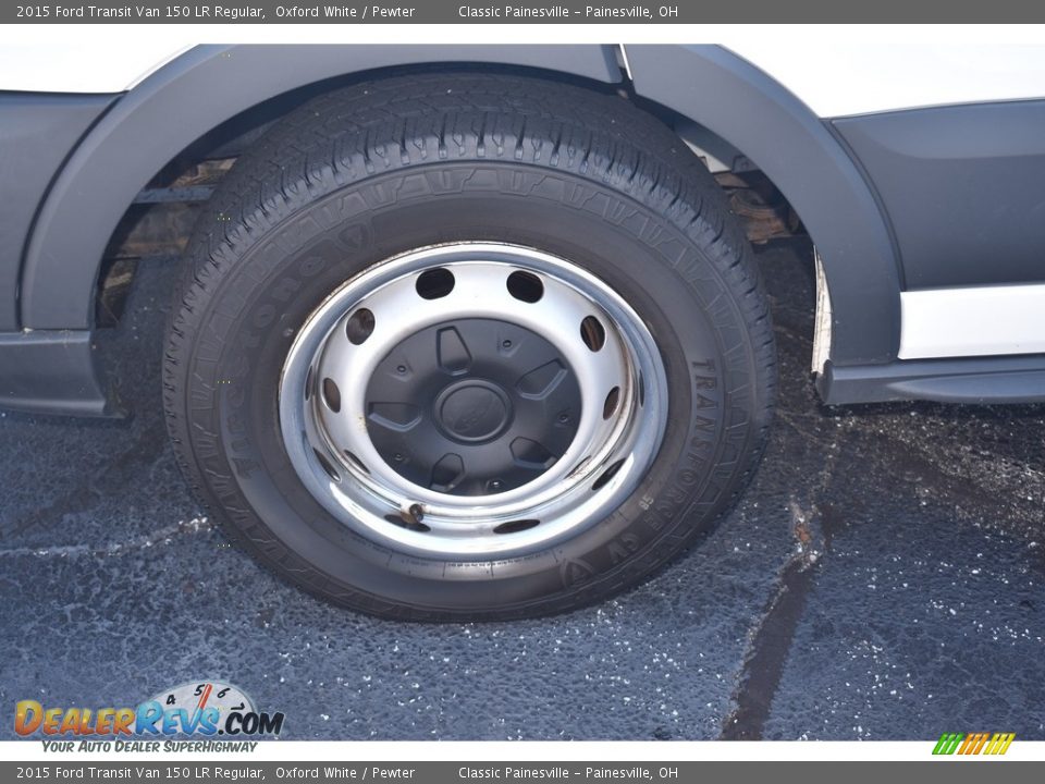 2015 Ford Transit Van 150 LR Regular Oxford White / Pewter Photo #5