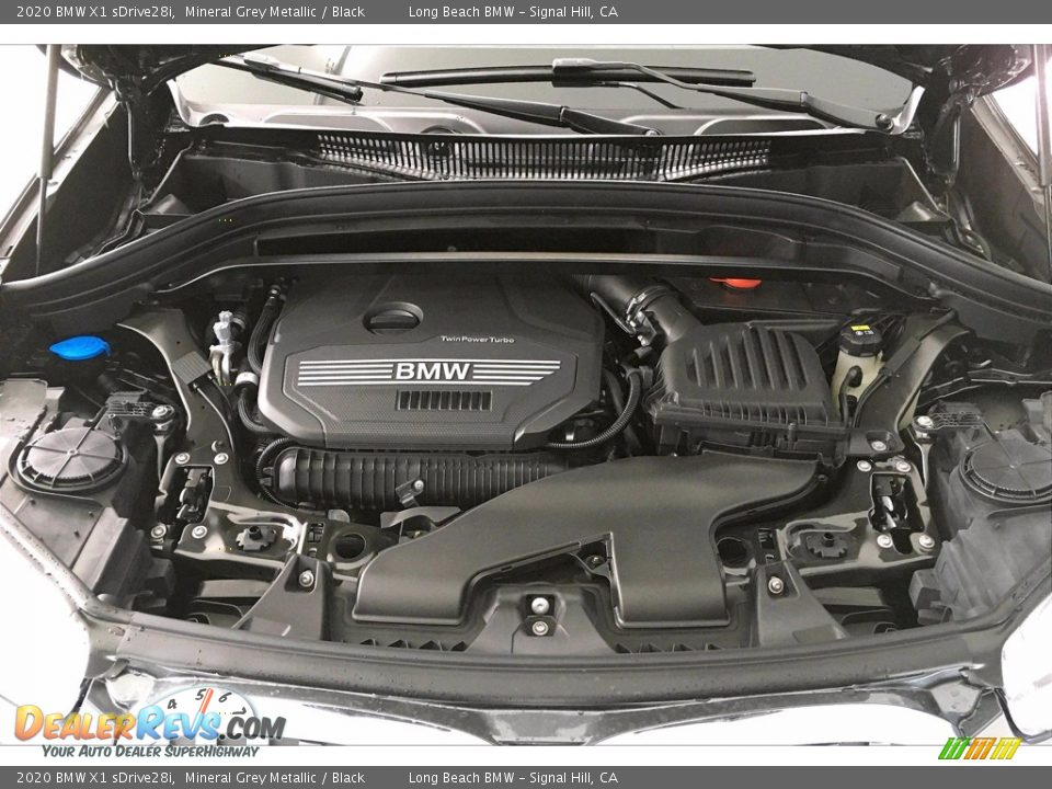2020 BMW X1 sDrive28i Mineral Grey Metallic / Black Photo #10