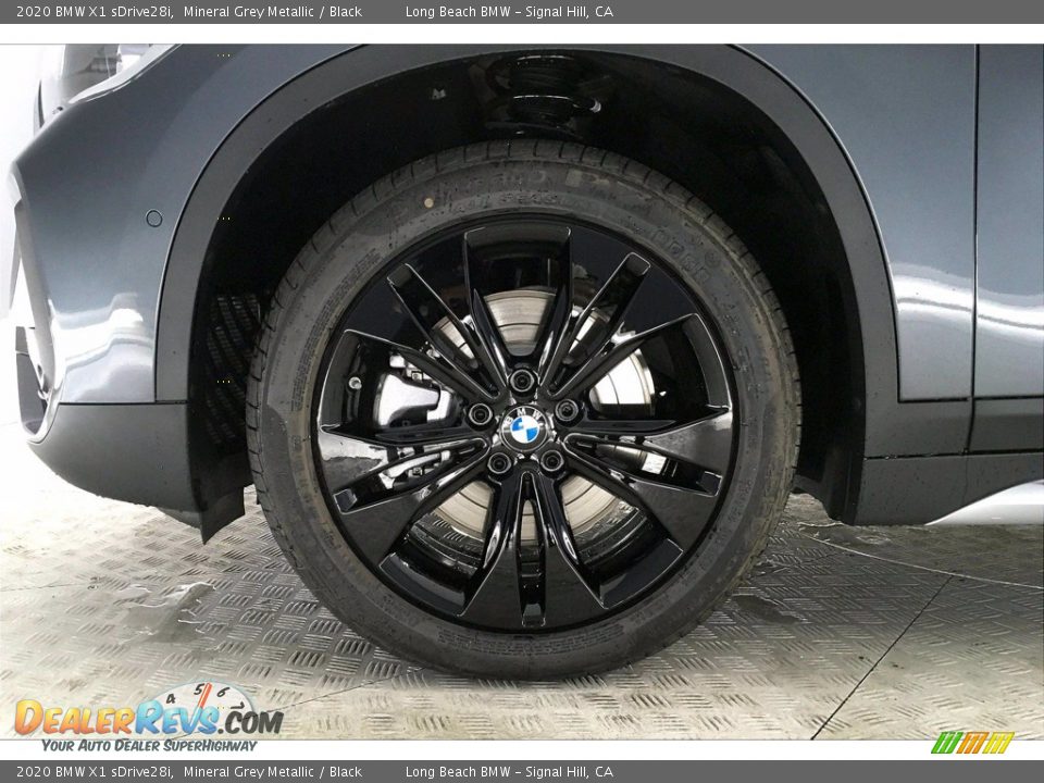 2020 BMW X1 sDrive28i Mineral Grey Metallic / Black Photo #12