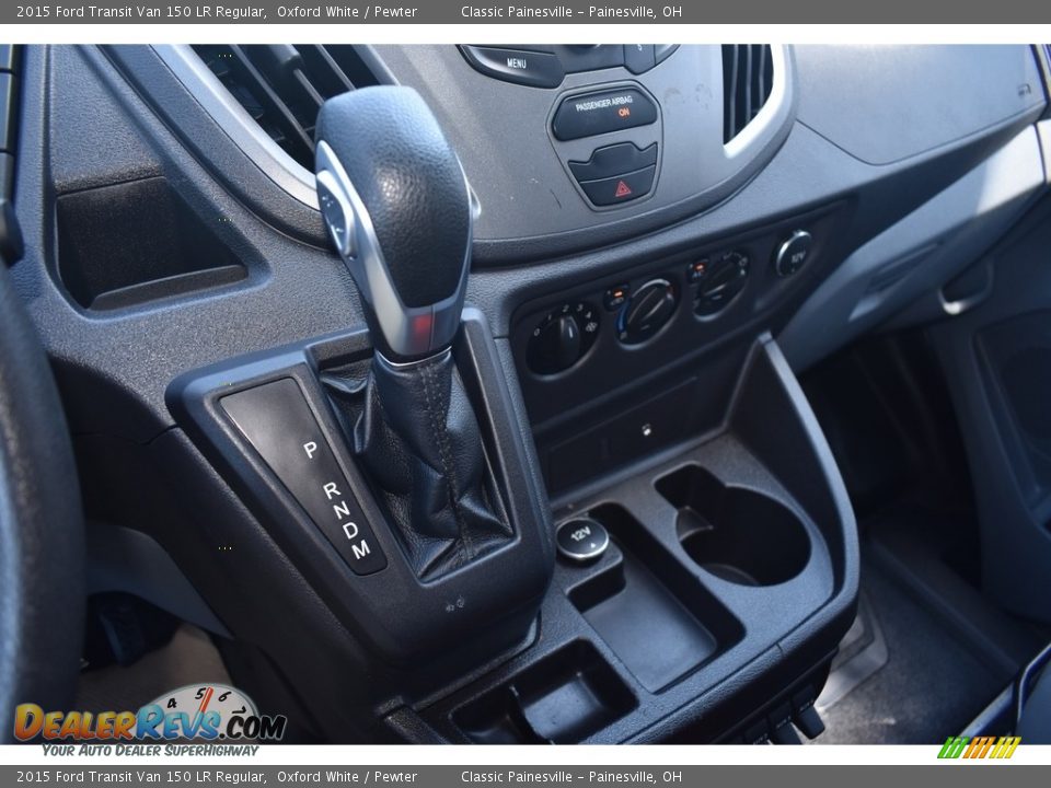 2015 Ford Transit Van 150 LR Regular Oxford White / Pewter Photo #12