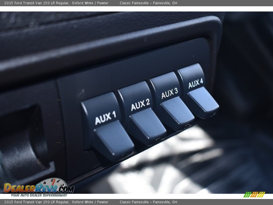 2015 Ford Transit Van 150 LR Regular Oxford White / Pewter Photo #13