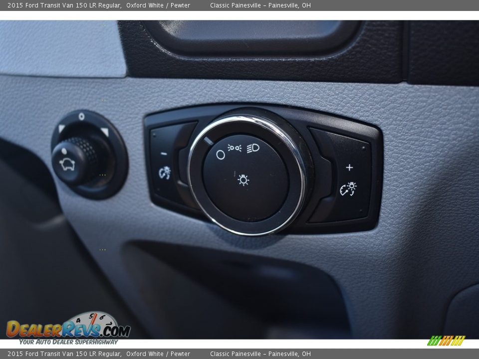 2015 Ford Transit Van 150 LR Regular Oxford White / Pewter Photo #14