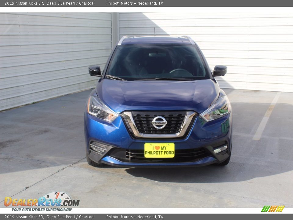 2019 Nissan Kicks SR Deep Blue Pearl / Charcoal Photo #3