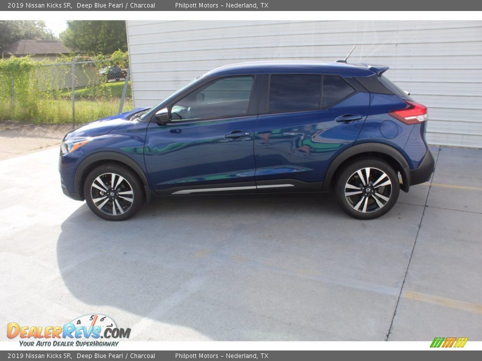 2019 Nissan Kicks SR Deep Blue Pearl / Charcoal Photo #7