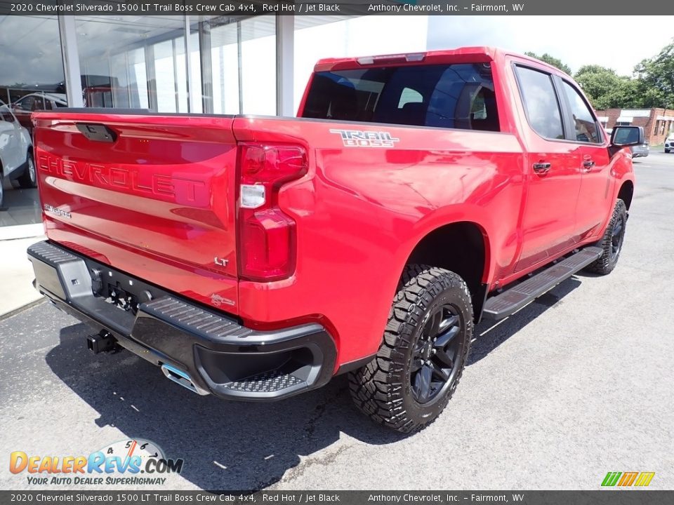 2020 Chevrolet Silverado 1500 LT Trail Boss Crew Cab 4x4 Red Hot / Jet Black Photo #3