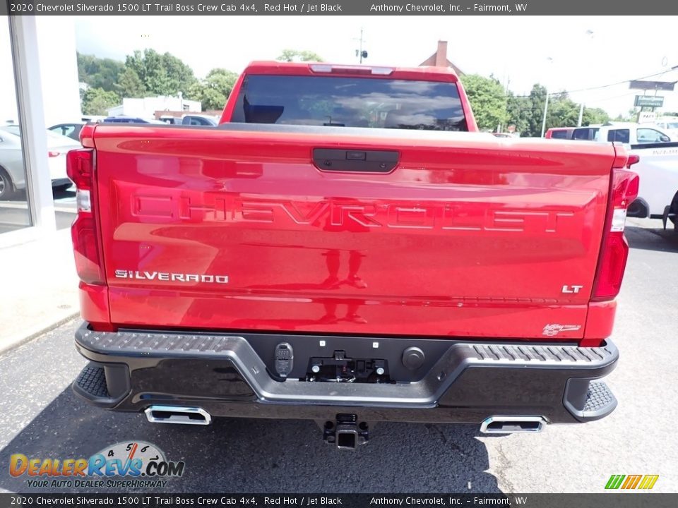 2020 Chevrolet Silverado 1500 LT Trail Boss Crew Cab 4x4 Red Hot / Jet Black Photo #4