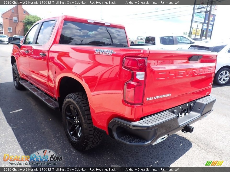 2020 Chevrolet Silverado 1500 LT Trail Boss Crew Cab 4x4 Red Hot / Jet Black Photo #5