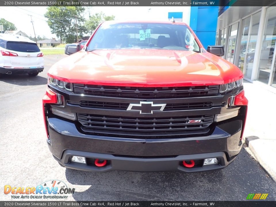 2020 Chevrolet Silverado 1500 LT Trail Boss Crew Cab 4x4 Red Hot / Jet Black Photo #7