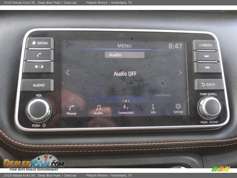 2019 Nissan Kicks SR Deep Blue Pearl / Charcoal Photo #17