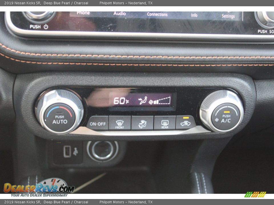 2019 Nissan Kicks SR Deep Blue Pearl / Charcoal Photo #18