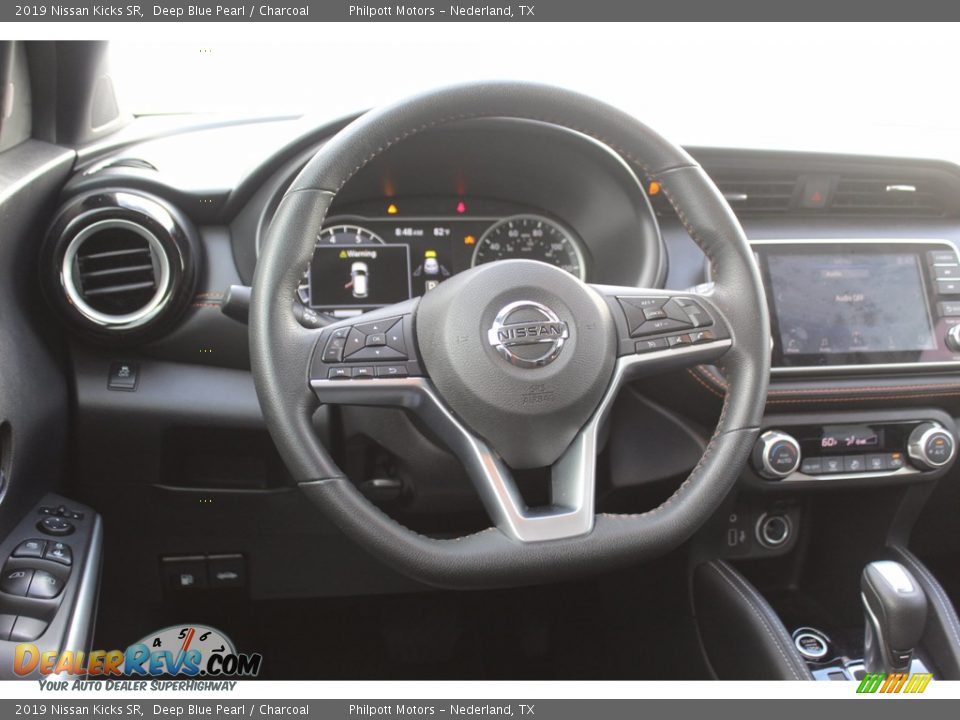 2019 Nissan Kicks SR Deep Blue Pearl / Charcoal Photo #24