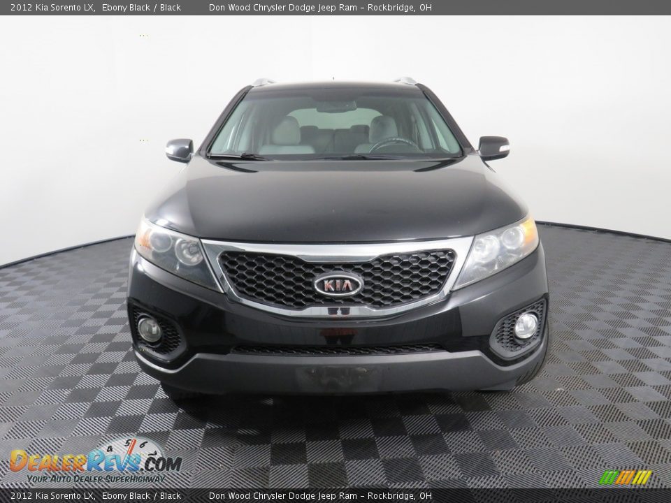 2012 Kia Sorento LX Ebony Black / Black Photo #5