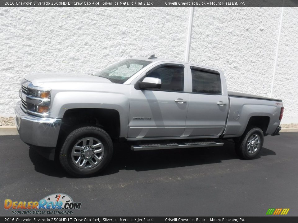 Silver Ice Metallic 2016 Chevrolet Silverado 2500HD LT Crew Cab 4x4 Photo #2