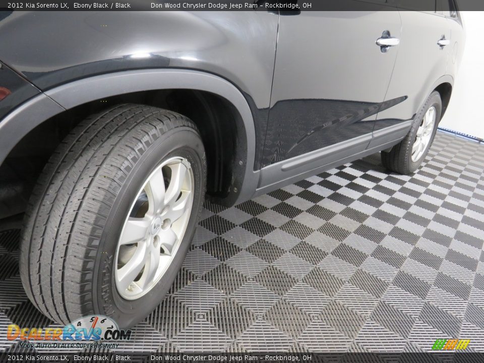 2012 Kia Sorento LX Ebony Black / Black Photo #9