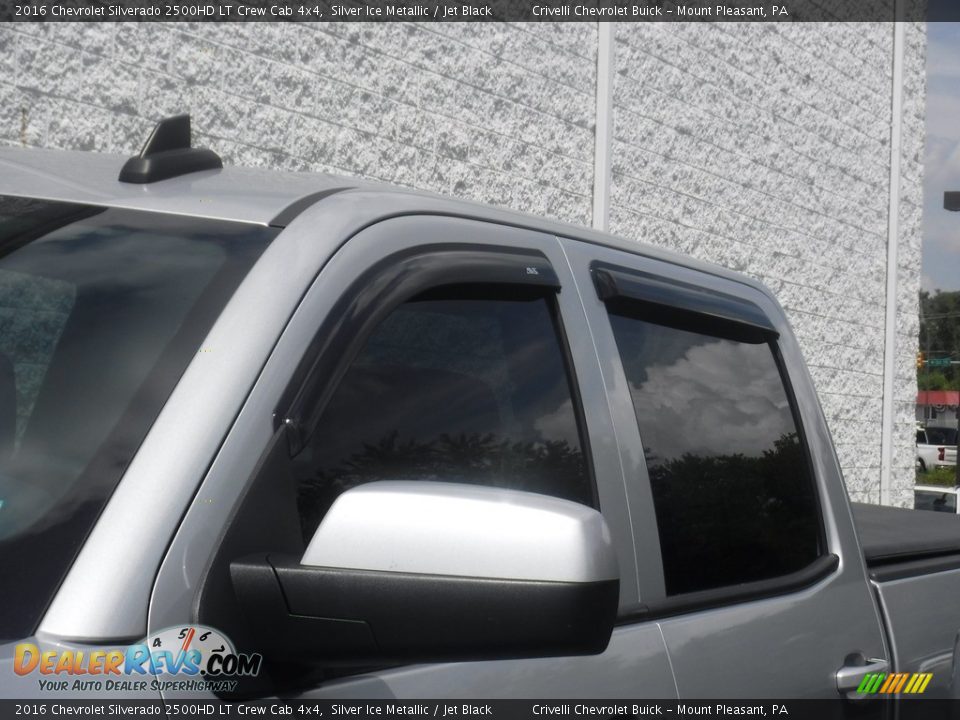 2016 Chevrolet Silverado 2500HD LT Crew Cab 4x4 Silver Ice Metallic / Jet Black Photo #5