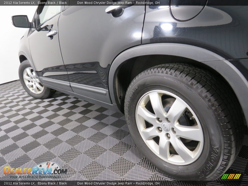 2012 Kia Sorento LX Ebony Black / Black Photo #10