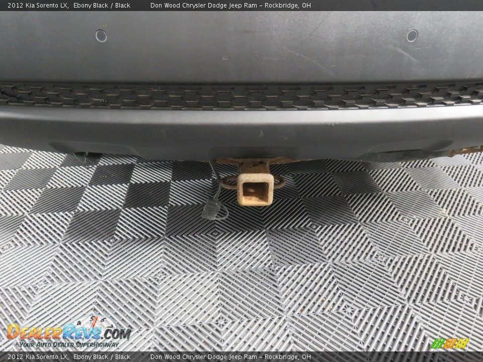 2012 Kia Sorento LX Ebony Black / Black Photo #13