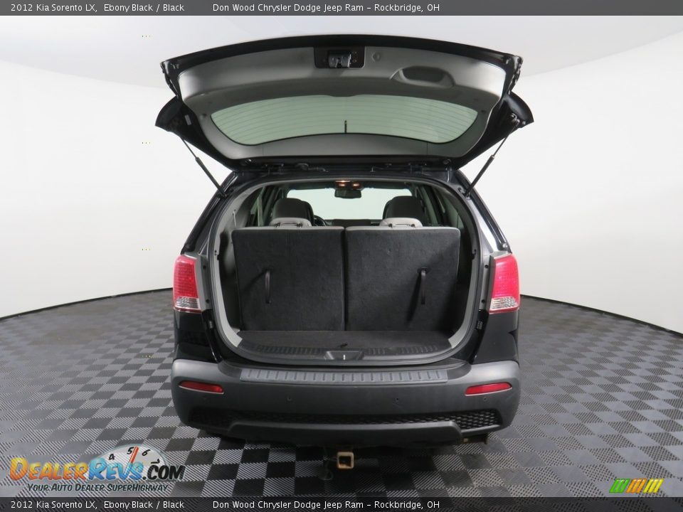 2012 Kia Sorento LX Ebony Black / Black Photo #14