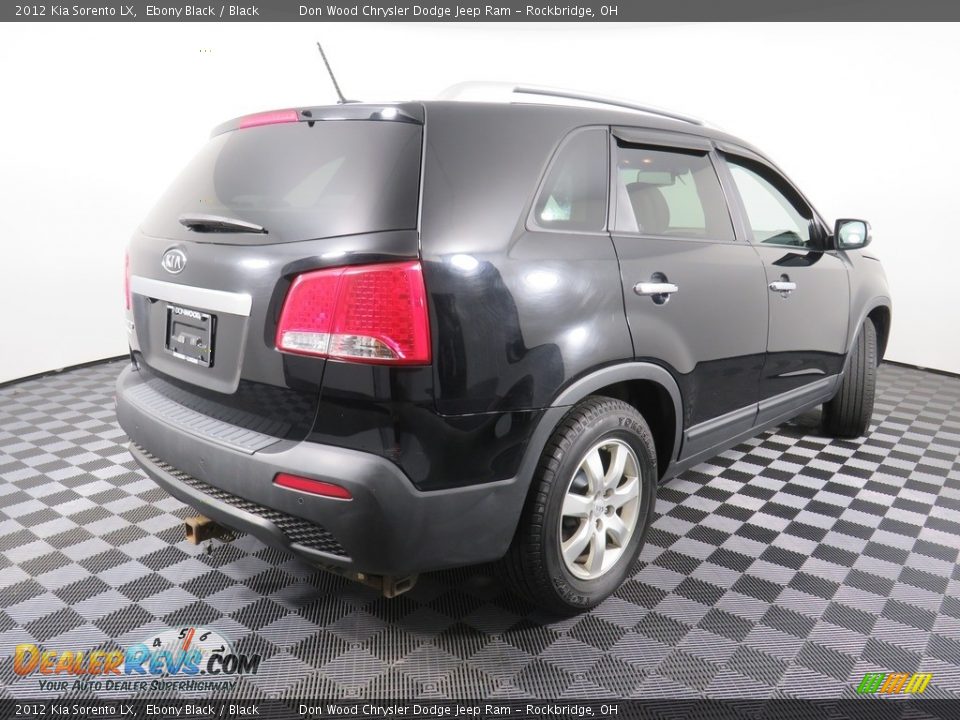 2012 Kia Sorento LX Ebony Black / Black Photo #18