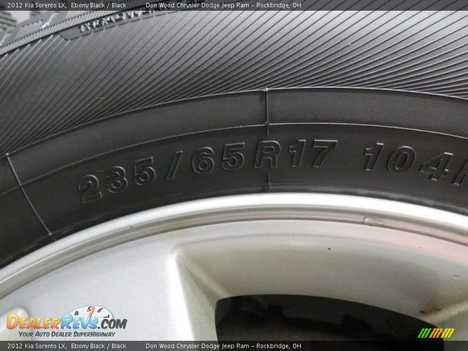 2012 Kia Sorento LX Ebony Black / Black Photo #20