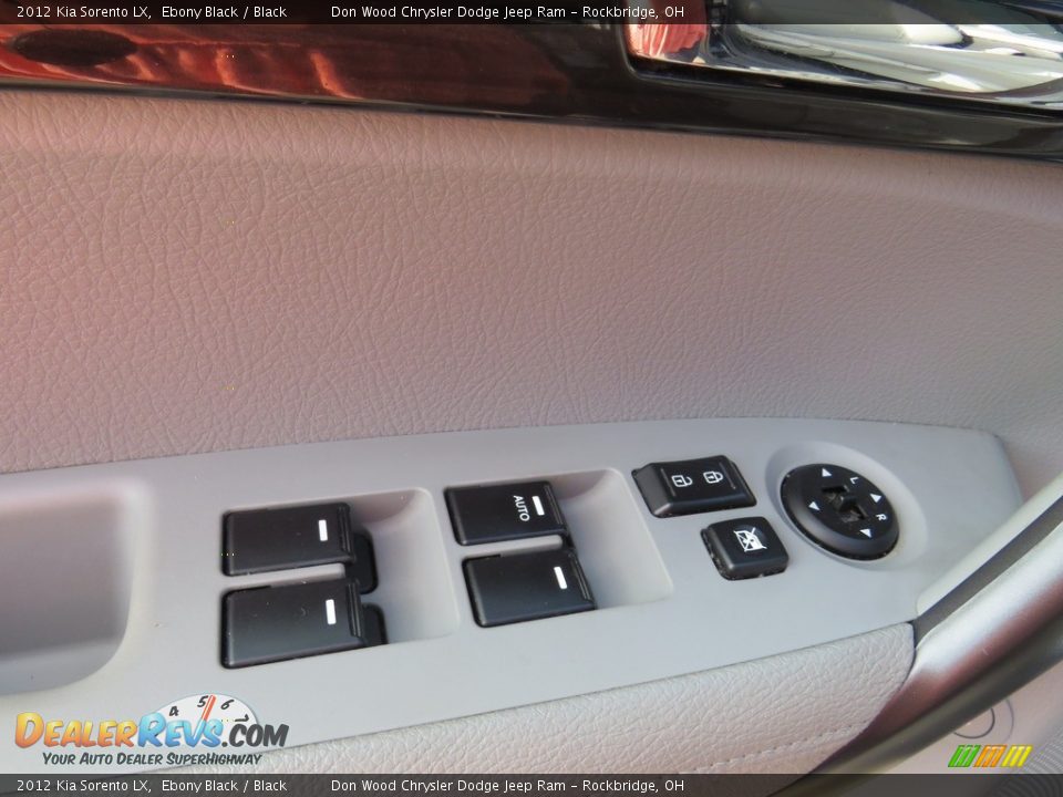 2012 Kia Sorento LX Ebony Black / Black Photo #21