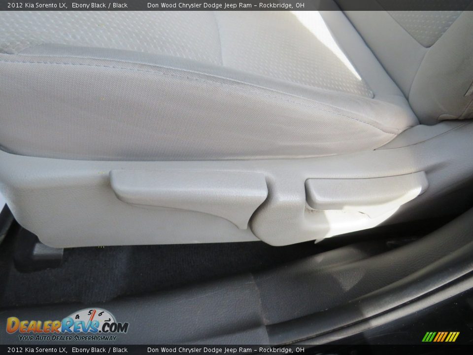 2012 Kia Sorento LX Ebony Black / Black Photo #22