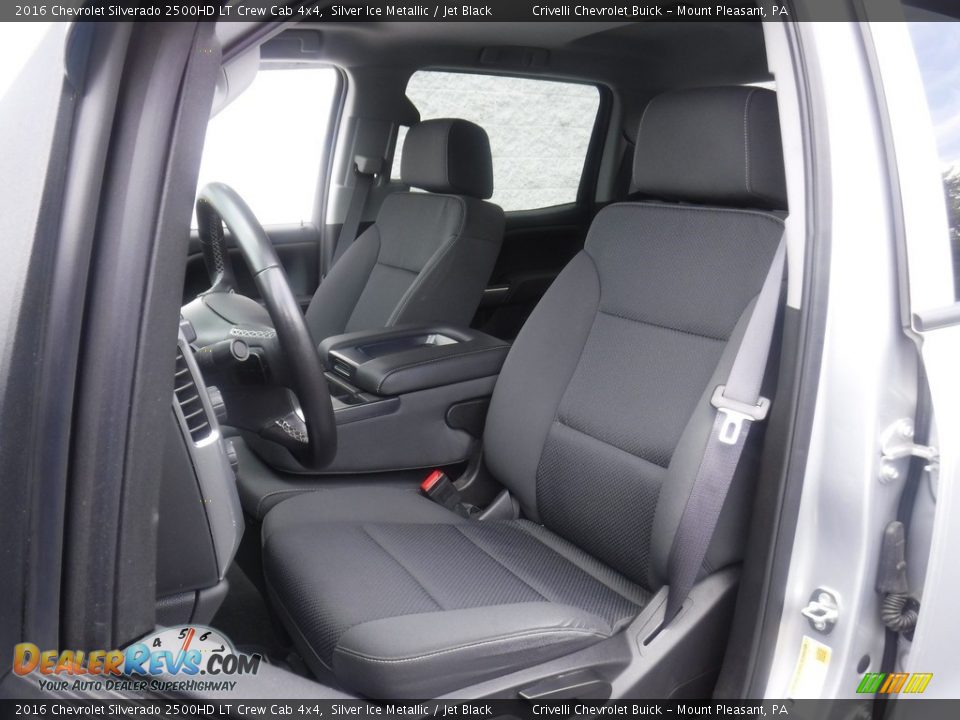 Front Seat of 2016 Chevrolet Silverado 2500HD LT Crew Cab 4x4 Photo #20