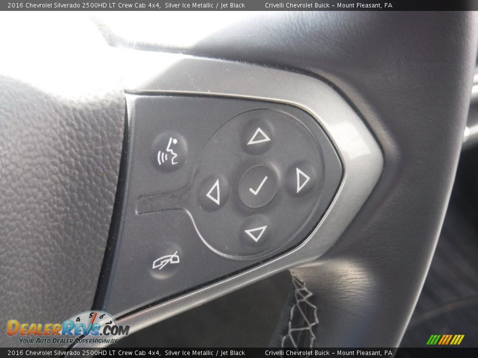 2016 Chevrolet Silverado 2500HD LT Crew Cab 4x4 Steering Wheel Photo #25