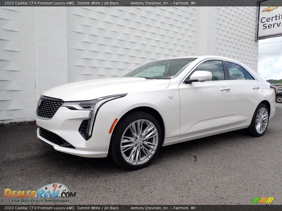 Front 3/4 View of 2020 Cadillac CT4 Premium Luxury AWD Photo #2