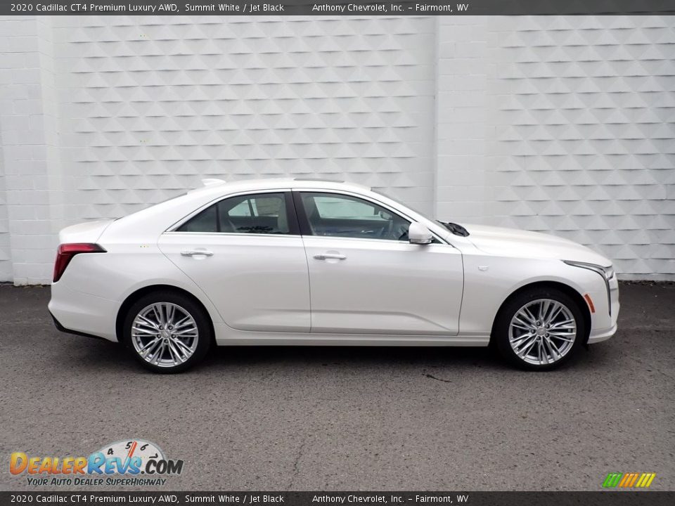 Summit White 2020 Cadillac CT4 Premium Luxury AWD Photo #3