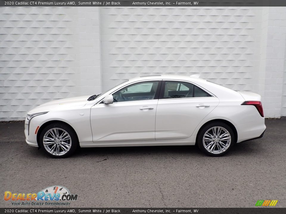 Summit White 2020 Cadillac CT4 Premium Luxury AWD Photo #4