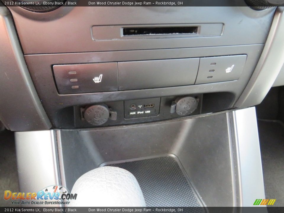 2012 Kia Sorento LX Ebony Black / Black Photo #33