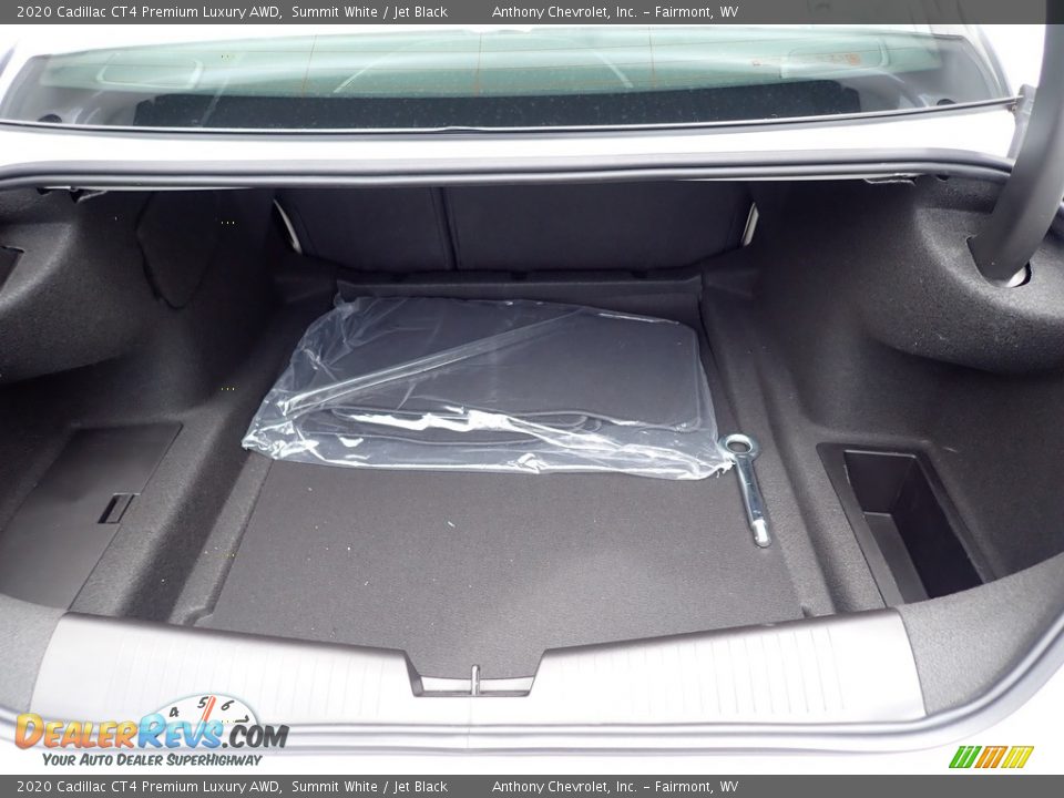 2020 Cadillac CT4 Premium Luxury AWD Summit White / Jet Black Photo #5