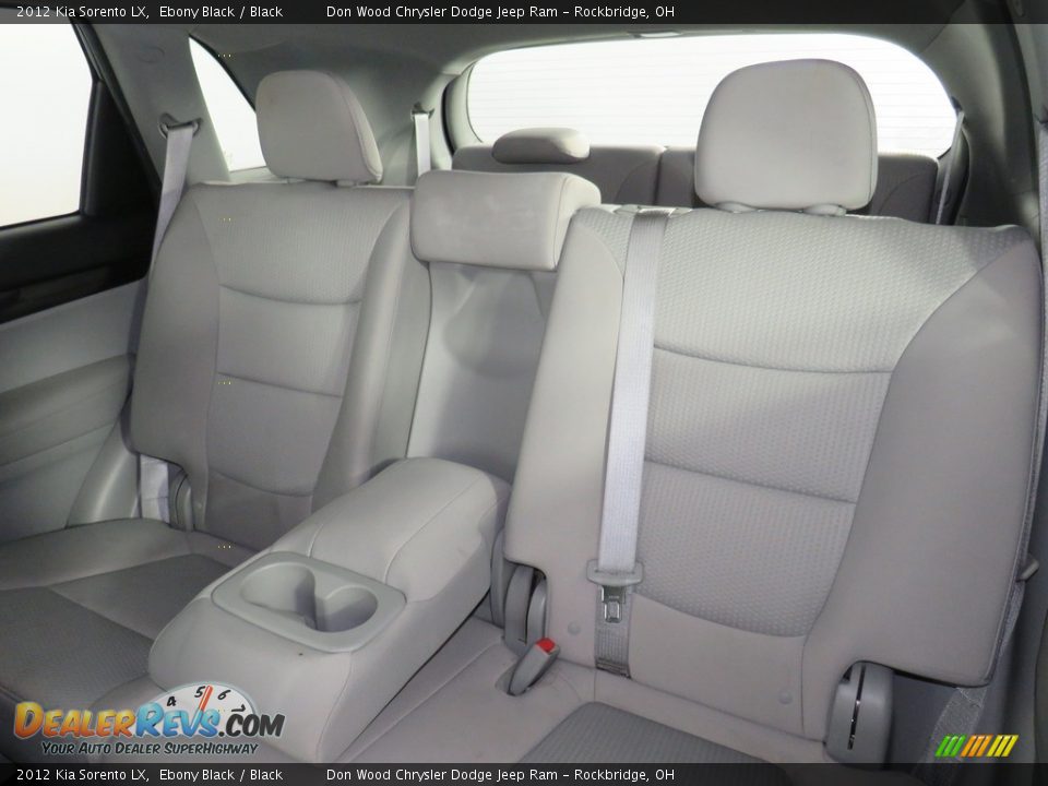 2012 Kia Sorento LX Ebony Black / Black Photo #36