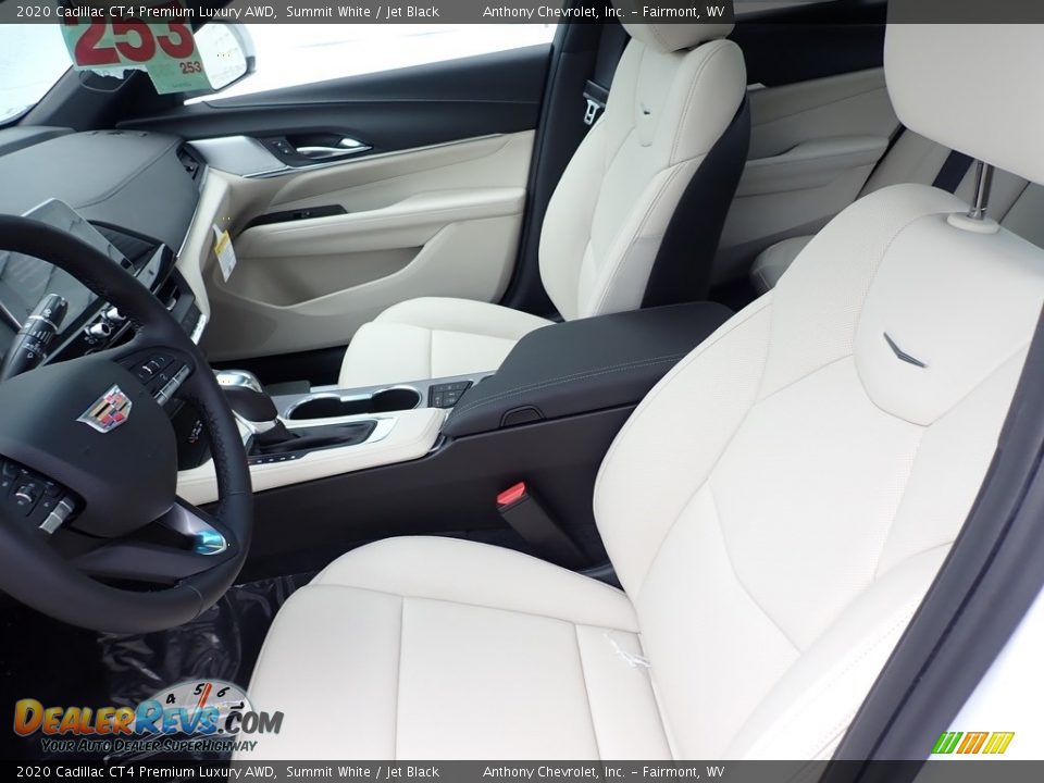 Front Seat of 2020 Cadillac CT4 Premium Luxury AWD Photo #9