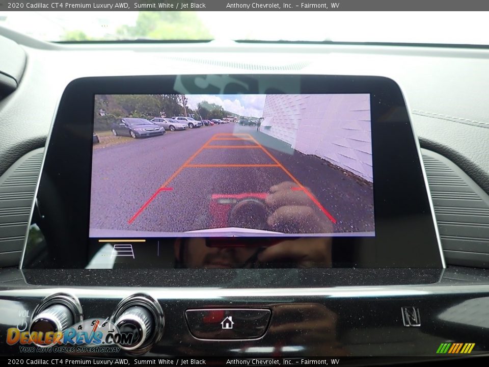 2020 Cadillac CT4 Premium Luxury AWD Summit White / Jet Black Photo #13