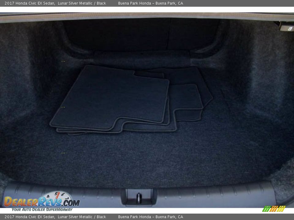 2017 Honda Civic EX Sedan Lunar Silver Metallic / Black Photo #23
