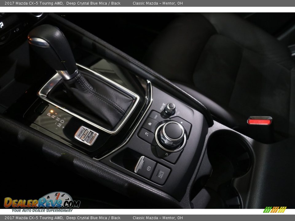 2017 Mazda CX-5 Touring AWD Deep Crystal Blue Mica / Black Photo #16