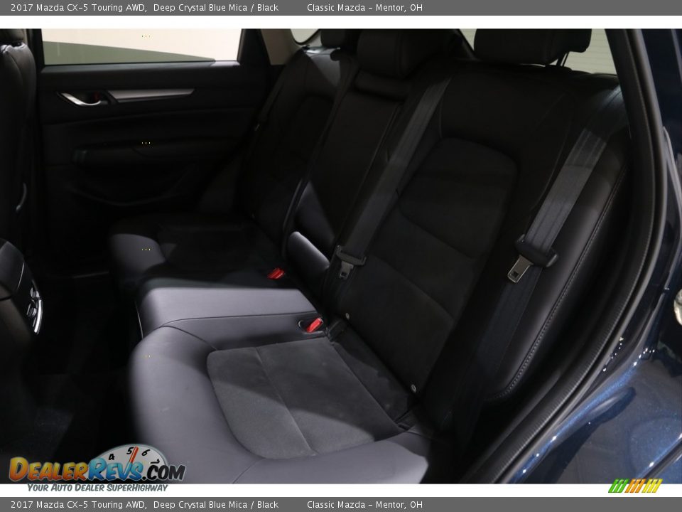 2017 Mazda CX-5 Touring AWD Deep Crystal Blue Mica / Black Photo #19