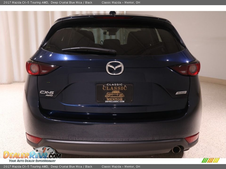 2017 Mazda CX-5 Touring AWD Deep Crystal Blue Mica / Black Photo #20
