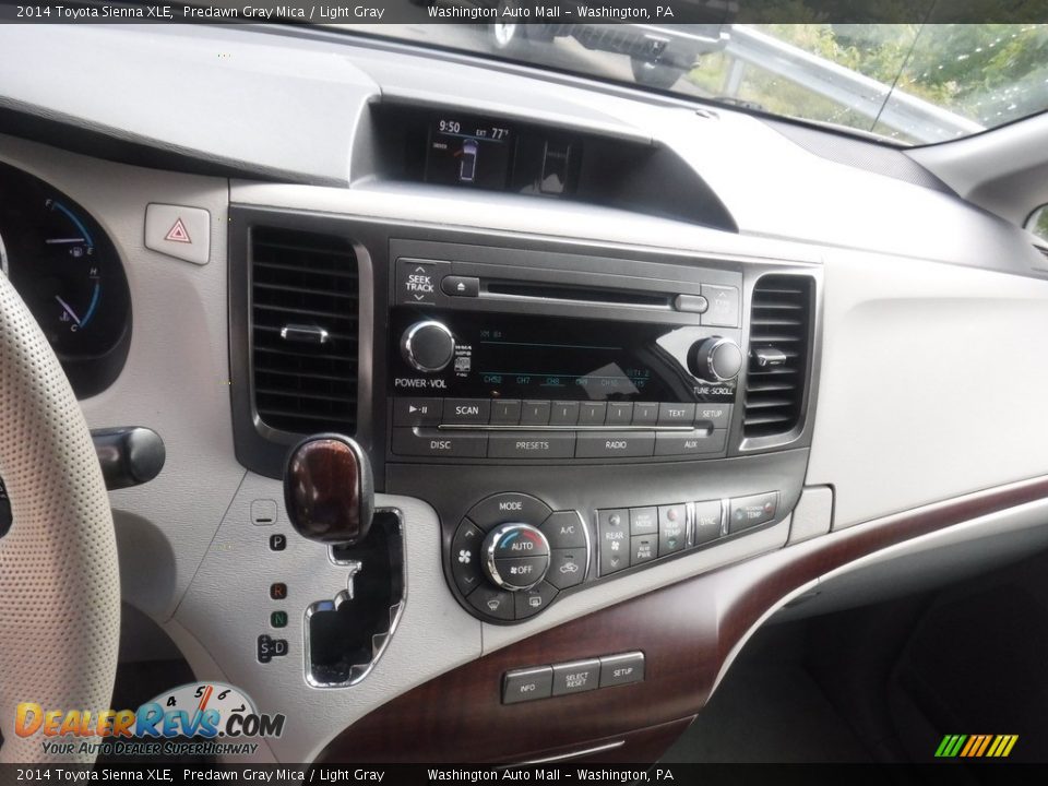 2014 Toyota Sienna XLE Predawn Gray Mica / Light Gray Photo #3